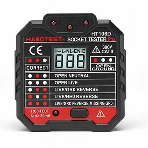 Tester zásuviek HABOTEST HT106D vyobraziť