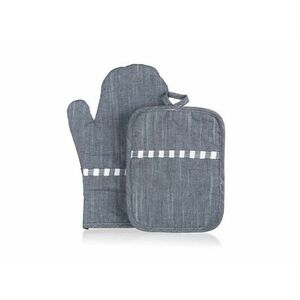 Súprava chňapky a podložky BANQUET Denim Grey vyobraziť