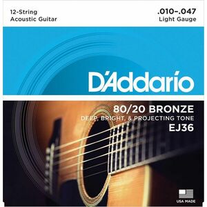 D'Addario EJ36 Struny pre akustickú gitaru vyobraziť