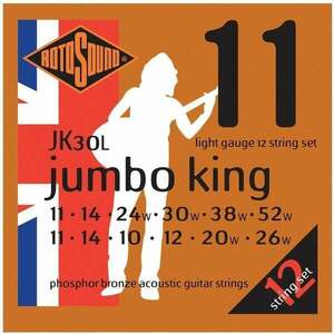 Rotosound JK30L Jumbo King Struny pre akustickú gitaru vyobraziť