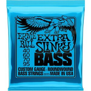 Ernie Ball 2835 Extra Slinky Bass Struny pre basgitaru vyobraziť