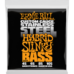 Ernie Ball 2843 Hybrid Slinky Bass Struny pre basgitaru vyobraziť