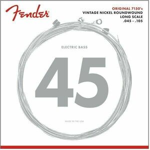 Fender Original 7150 Bass Strings .45-.105 Struny pre basgitaru vyobraziť