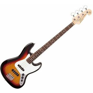 SX SJB62 3-Tone Sunburst Elektrická basgitara vyobraziť