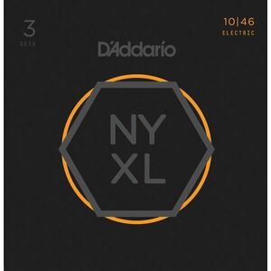 D'Addario NYXL1046-3P Struny pre elektrickú gitaru vyobraziť