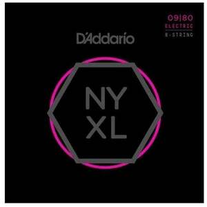 D'Addario NYXL0980 Struny pre elektrickú gitaru vyobraziť