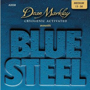 Dean Markley 2038 Blue Steel 13-56 Struny pre akustickú gitaru vyobraziť