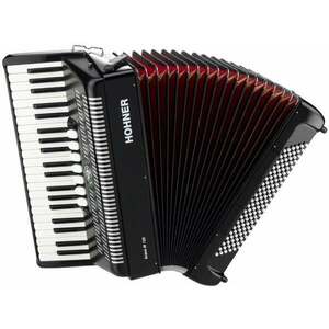 Hohner Bravo III 120 Klávesový akordeón Black vyobraziť