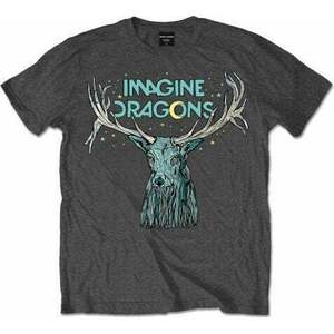 Imagine Dragons Tričko Elk in Stars Unisex Charcoal Grey XL vyobraziť