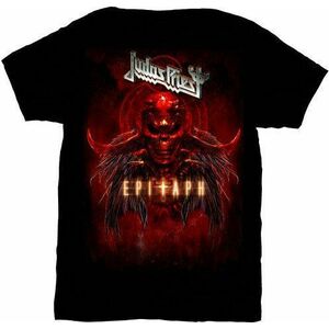 Judas Priest Tričko Epitaph Red Horns Unisex Black S vyobraziť