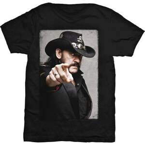 Lemmy Kilmister Tričko Pointing Photo Men Black L vyobraziť