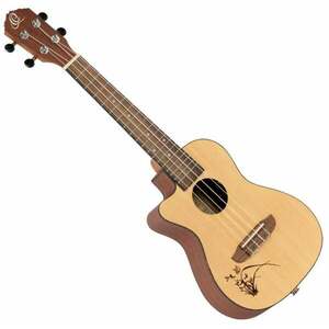 Ortega RU5CE-L Natural Koncertné ukulele vyobraziť