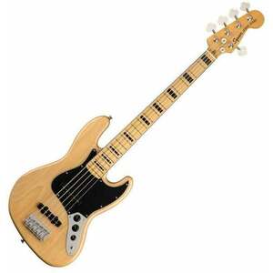 Fender Squier Classic Vibe '70s Jazz Bass V MN Natural 5-strunová basgitara vyobraziť