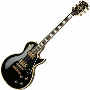 Gibson 1968 Les Paul Custom Reissue Gloss Ebony Elektrická gitara vyobraziť