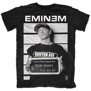 Eminem Tričko Arrest Unisex Black L vyobraziť