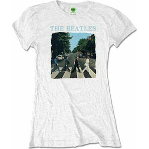 The Beatles Tričko Abbey Road & Logo Womens White S vyobraziť