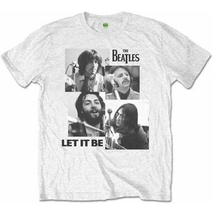 The Beatles Tričko Let It Be Unisex White L vyobraziť