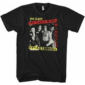 The Clash Tričko Kanji Unisex Black 2XL vyobraziť