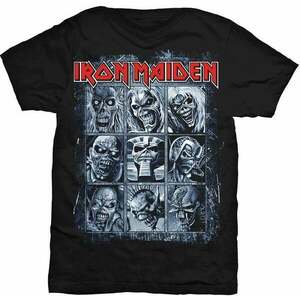 Iron Maiden Tričko Nine Eddies Unisex Black XL vyobraziť