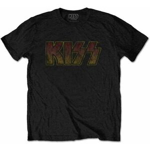 Kiss Tričko Vintage Classic Logo Black S vyobraziť