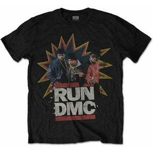 Run DMC Tričko POW! Unisex Black 2XL vyobraziť