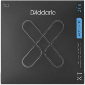 D'Addario XTAPB1047-12 Struny pre akustickú gitaru vyobraziť