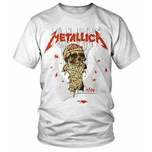 Metallica Tričko One Landmine Unisex White L vyobraziť