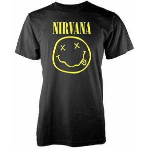 Nirvana Tričko Happy Face Logo Black M vyobraziť