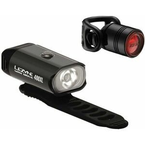 Lezyne Mini Drive 400XL / Femto Drive Black/Hi Gloss Front 400 lm / Rear 7 lm Cyklistické svetlo vyobraziť