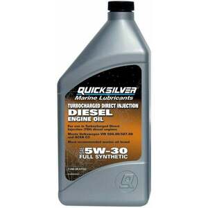 Quicksilver Full Synthetic TDI Engine Oil 1 L Lodný motorový olej diesel vyobraziť