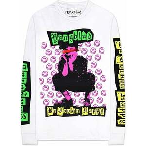 Yungblud Tričko Unisex Long Sleeved Tee Punker (Arm & Back Print) White M vyobraziť