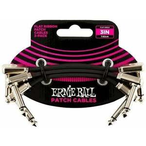 Ernie Ball P06220 7, 5 cm Zalomený - Zalomený Patch kábel vyobraziť