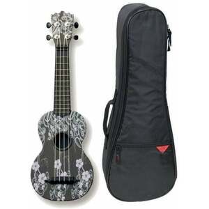 Pasadena WU-21F7-BK SET Floral Black Sopránové ukulele vyobraziť