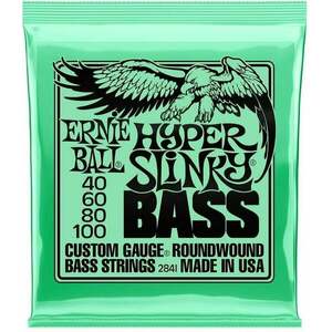 Ernie Ball Hyper Slinky Bass 40 - 100 Struny pre basgitaru vyobraziť