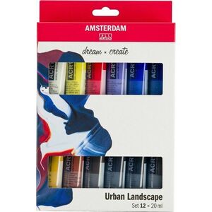 Amsterdam General Selection Sada akrylových farieb Urban Landscape 12 x 20 ml vyobraziť