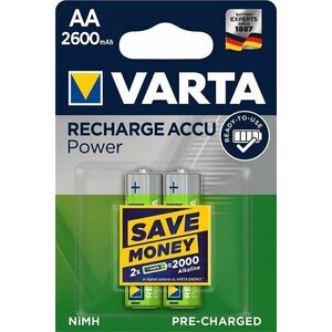 Varta HR06 Professional Accu 2600mAh 2 AA batérie vyobraziť