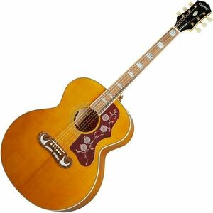 Epiphone Masterbilt J-200 Aged Natural Antique Elektroakustická gitara Jumbo vyobraziť