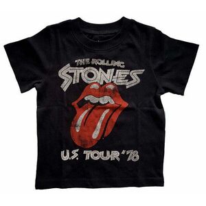 The Rolling Stones Tričko The Rolling Stones US Tour '78 Black 1 rok vyobraziť