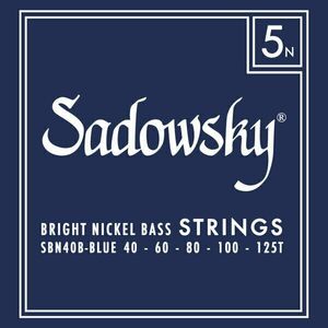 Sadowsky Blue Label SBN-40B Struny pre 5-strunovú basgitaru vyobraziť