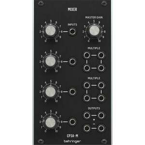 Behringer CP3A-M Mixer Modulárny systém vyobraziť