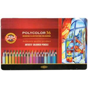 KOH-I-NOOR Polycolor Artist's Coloured Pencils Sada farebných ceruziek 36 ks vyobraziť