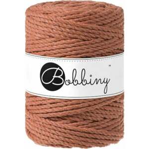 Bobbiny 3PLY Macrame Rope 5 mm 100 m Terracotta Špagát vyobraziť