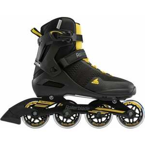 Rollerblade Spark 80 Black/Saffron Yellow 40, 5 Kolieskové korčule vyobraziť