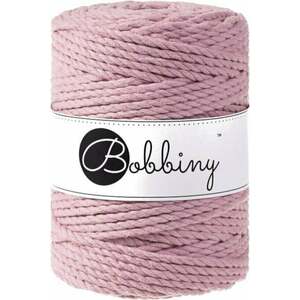 Bobbiny 3PLY Macrame Rope 5 mm 100 m Dusty Pink Špagát vyobraziť