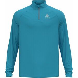 Odlo Male Midlayer Essential 1/2 ZIP Horizon Blue S Bežecká mikina vyobraziť