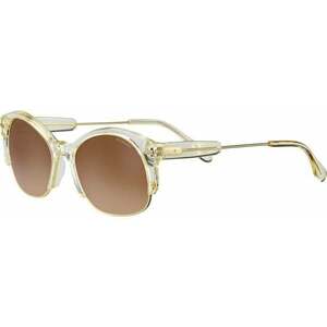 Serengeti Vinta Shiny Bold Gold Champagne Translucide/Mineral Polarized Drivers Gradient Lifestyle okuliare vyobraziť