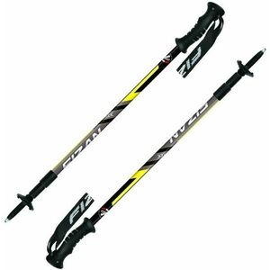 Fizan Trek Yellow/Grey/Black 63 - 140 cm Turistické palice vyobraziť