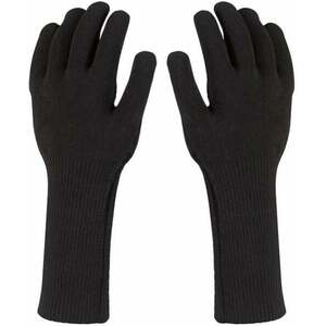 Sealskinz Waterproof All Weather Ultra Grip Knitted Gauntlet Black S Cyklistické rukavice vyobraziť