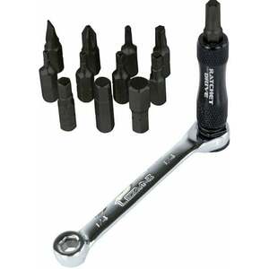 Lezyne Ratchet Kit Čierna/Niklová Kľúč vyobraziť