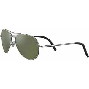 Serengeti Carrara Small Shiny Silver/Mineral Polarized Lifestyle okuliare vyobraziť